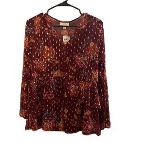 Style & Co NWT layered top